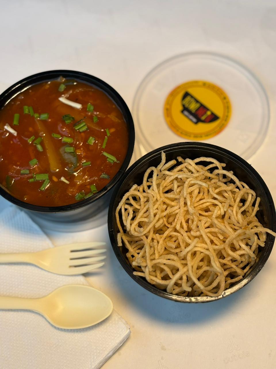 Veg Manchurian & Hakka Noodles
